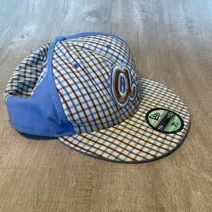 Atlanta Braves MLB New Era Original 59Fifty Fitted Snapback Hat Size 7 3/4